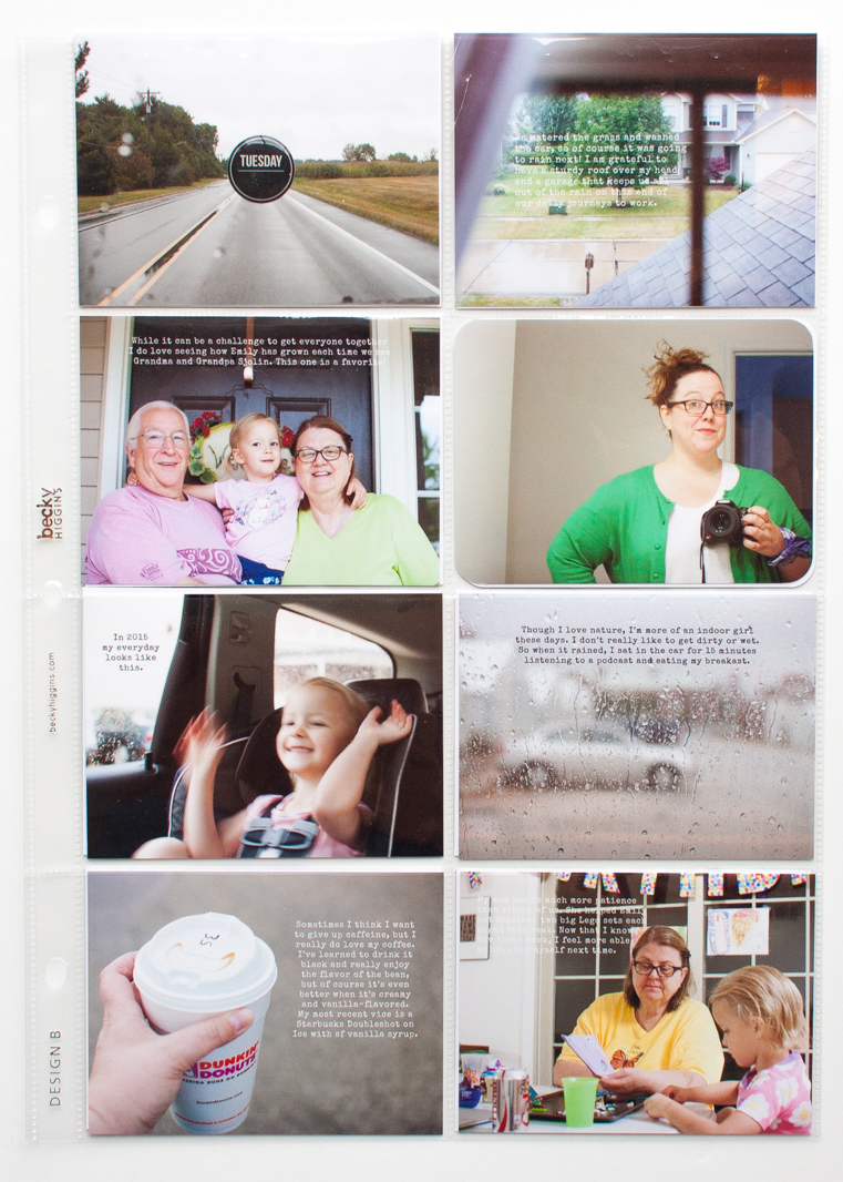 How to finish your Week in the Life project simply.