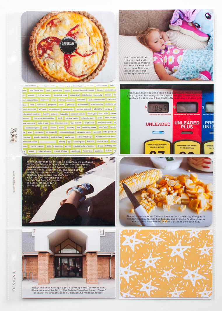 How to finish your Week in the Life project simply.