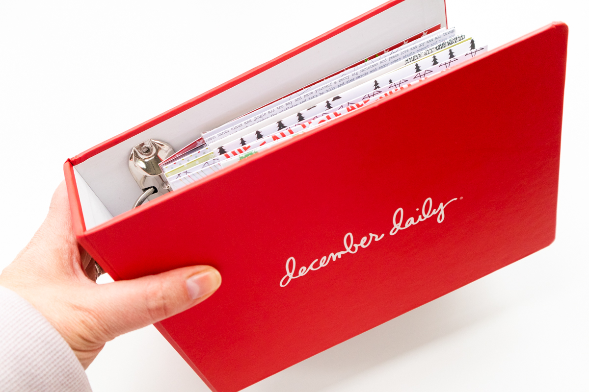 Three Years of December Daily in One 4×6 Album