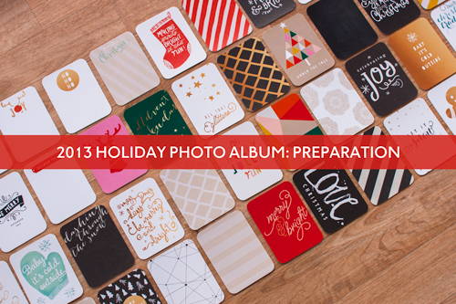 Scrapbooking the Holidays with a Simple Photo Album from Simple Scrapper