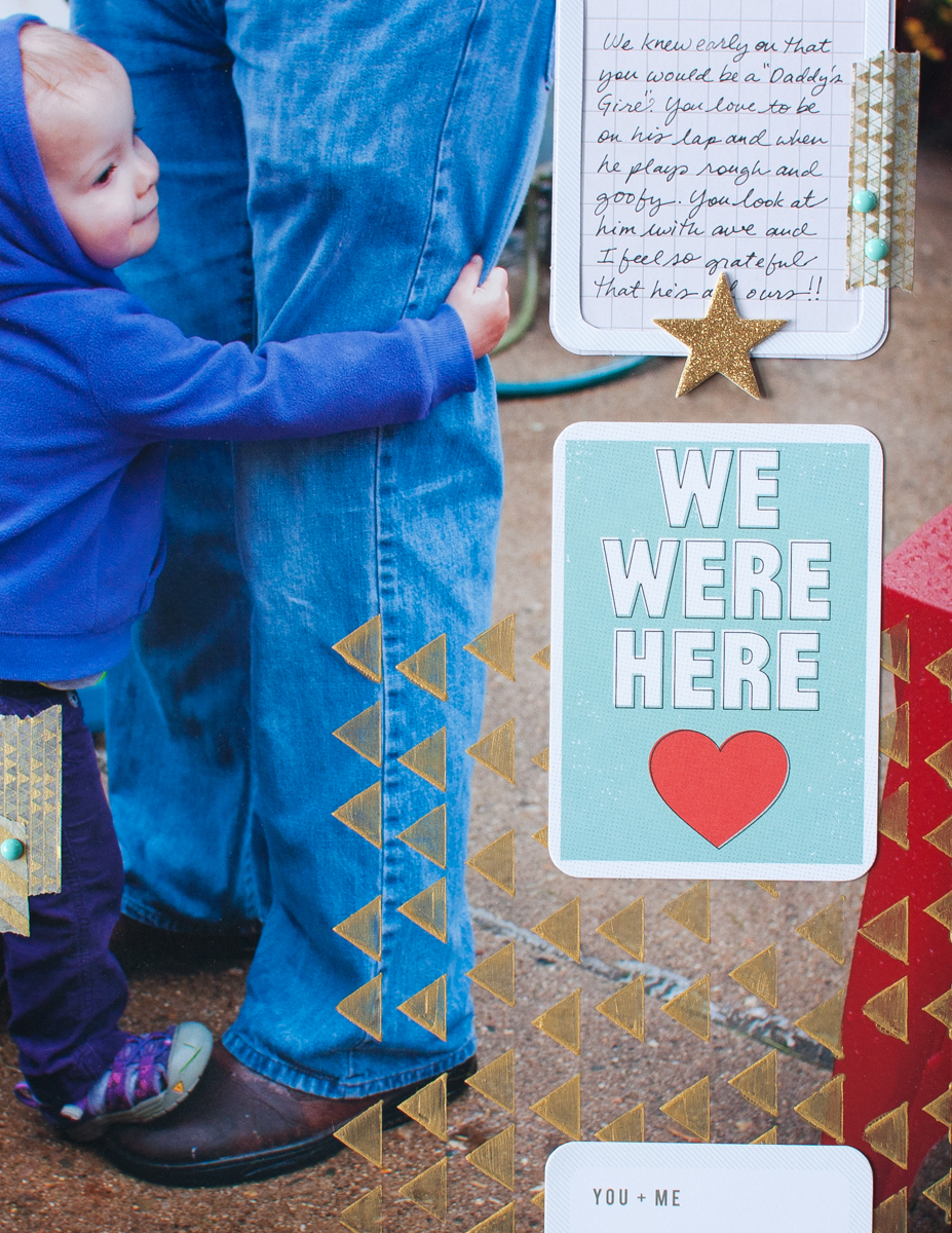 Using a Photo as the Background for a Scrapbook Page