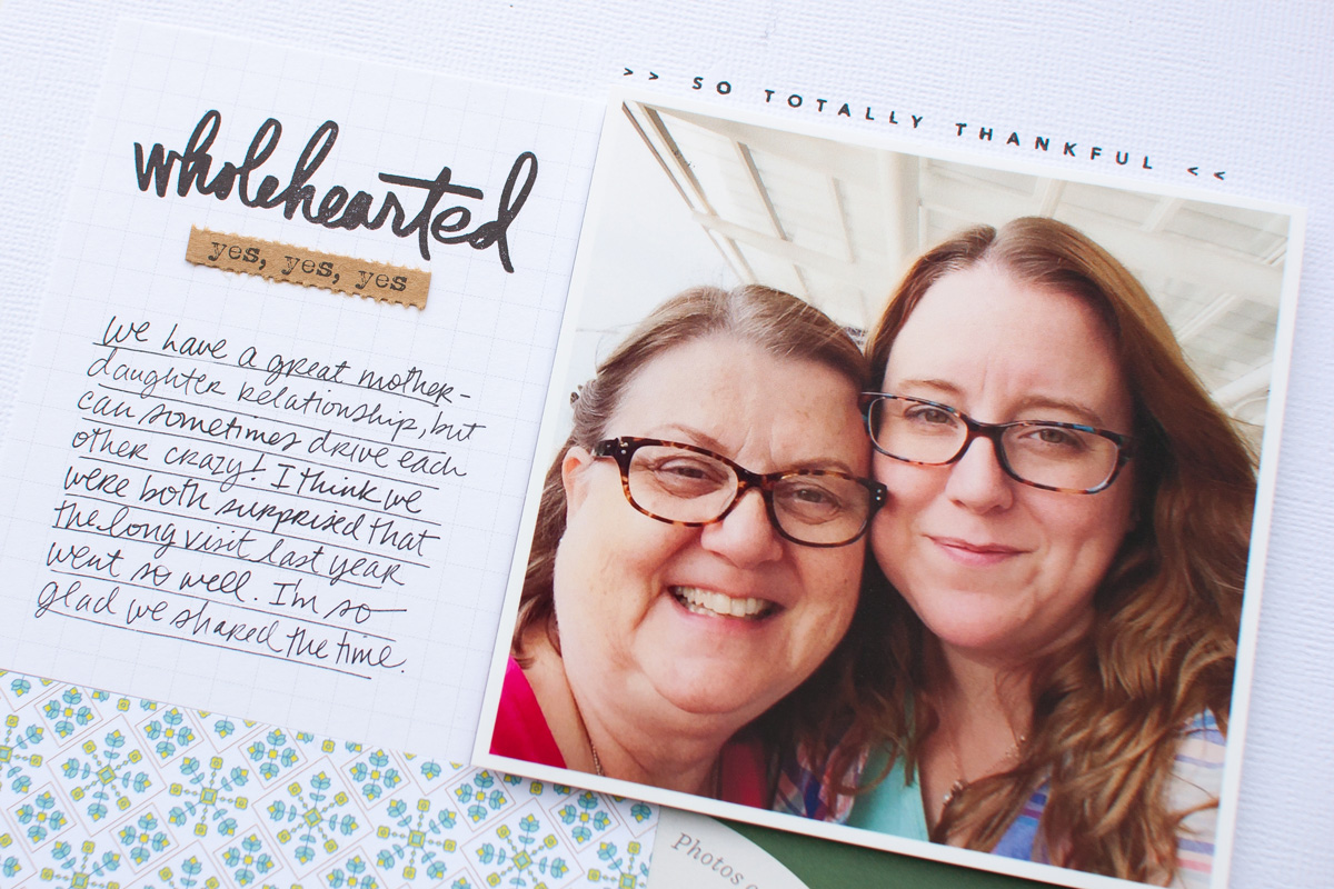 Tackling Journaling Anxiety to Actually Finish Scrapbook Pages