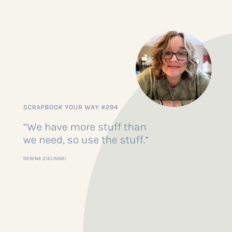 SYW294 – Smaller Scale Hybrid Scrapbooking