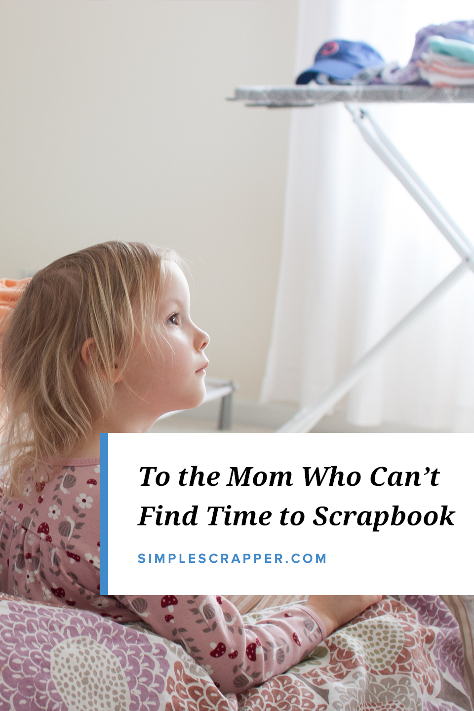 This season of life is full, there is no doubt. Your energy is invested in raising your family and there seems to be not much left for you.