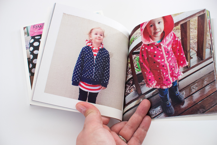 Minimalist Scrapbooking with a Photo Book Series
