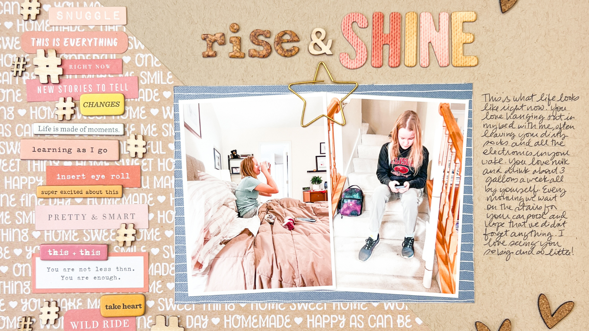 Layout: Using Word and Phrase Embellishments