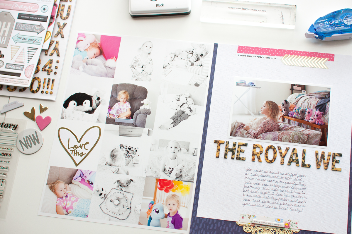 What Modern, Simple Scrapbooking Actually Looks Like