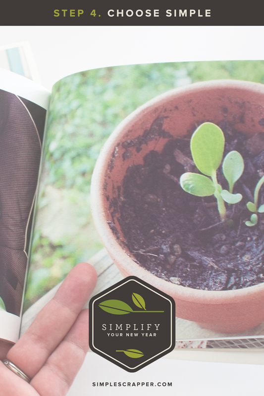 Step 4. Choose Simple | Simplify Your New Year
