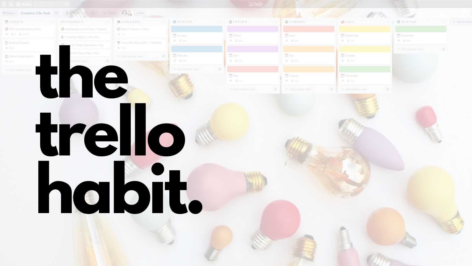 New Class: The Trello Habit